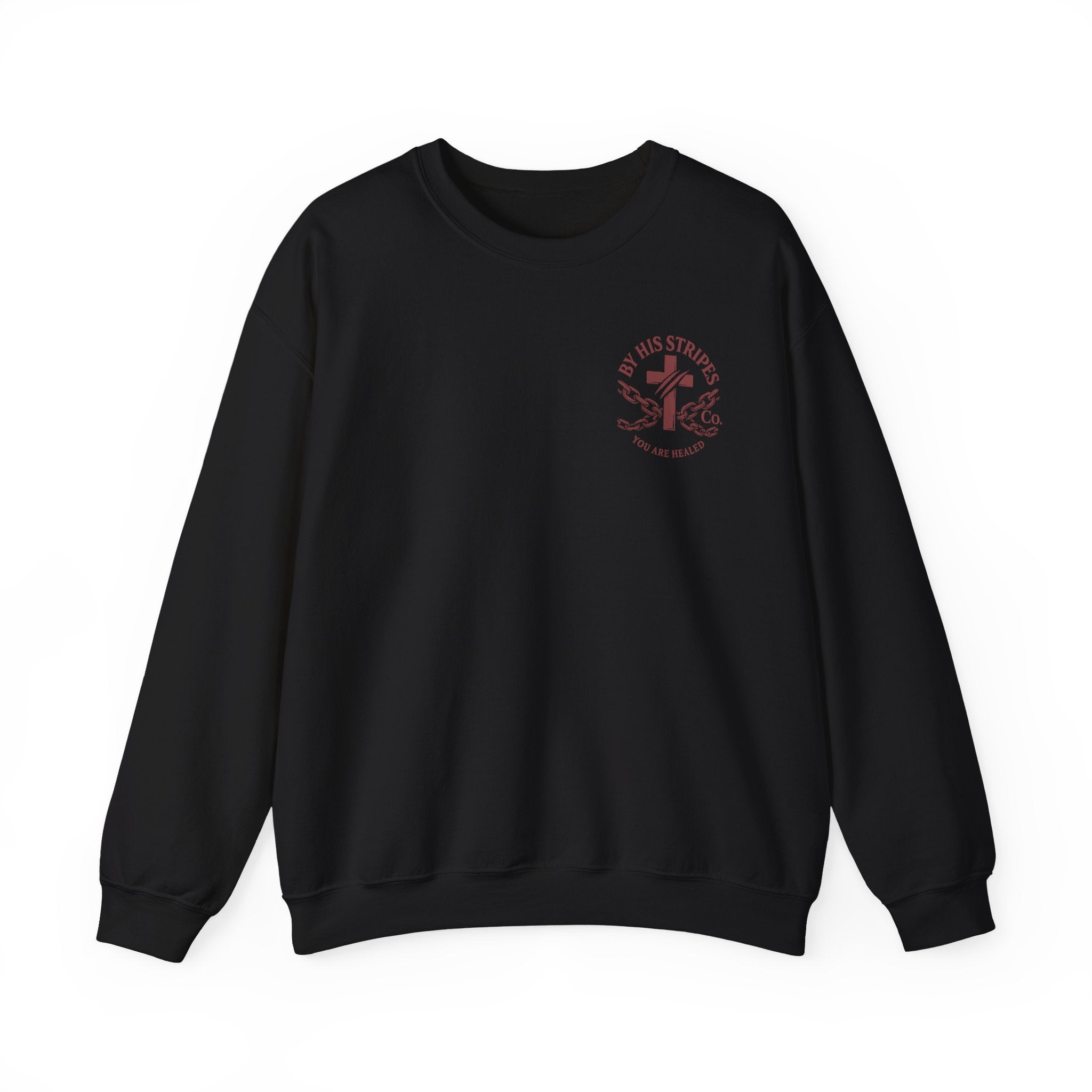Obey God Not Men Sweatshirt — Christian Faith Crewneck with Acts 5:29 Scripture Design
