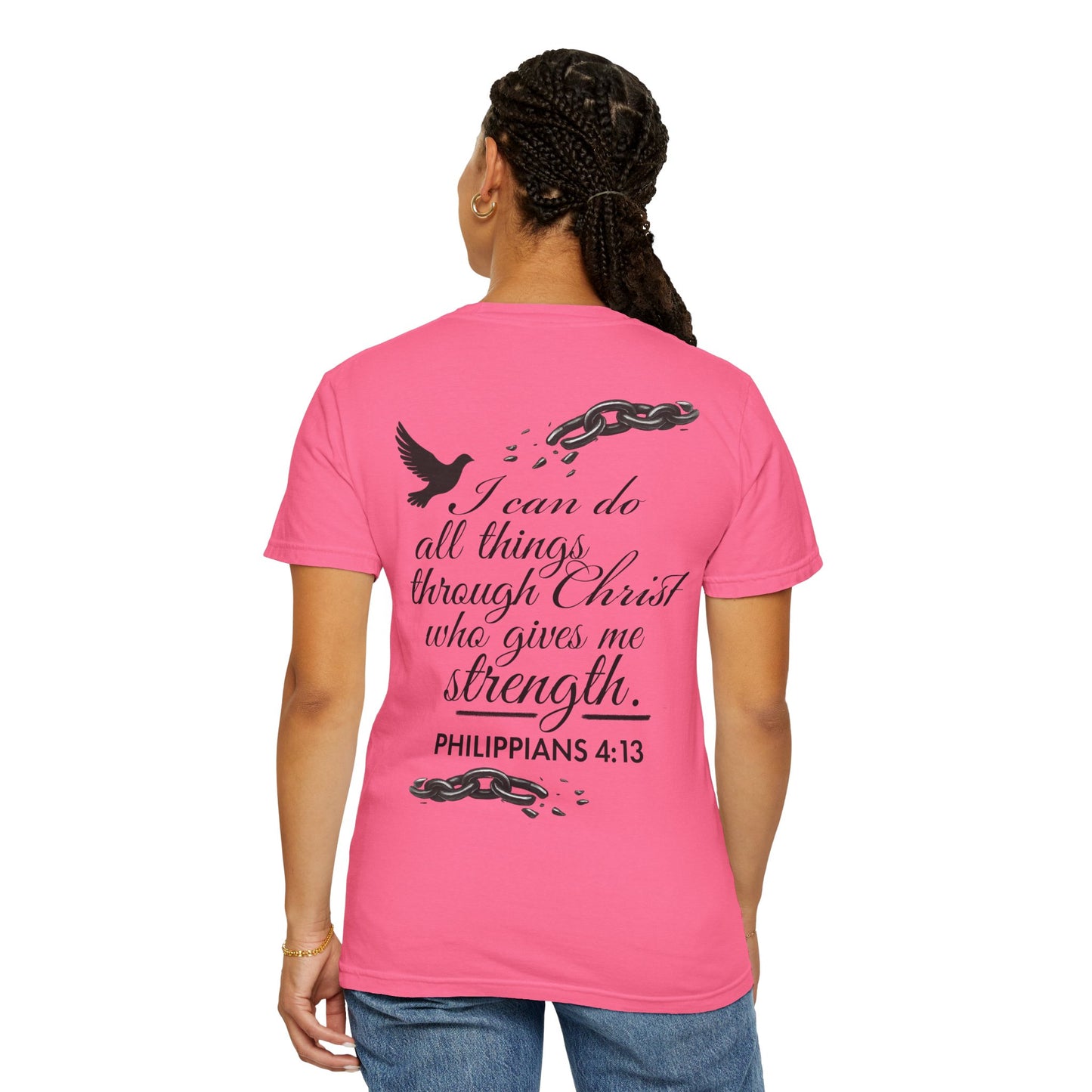 Empowering Unisex T-Shirt - Inspirational Quotes for Faith and Strength, Christian Apparel, Motivational Gift, Casual Wear, Spiritual [...]