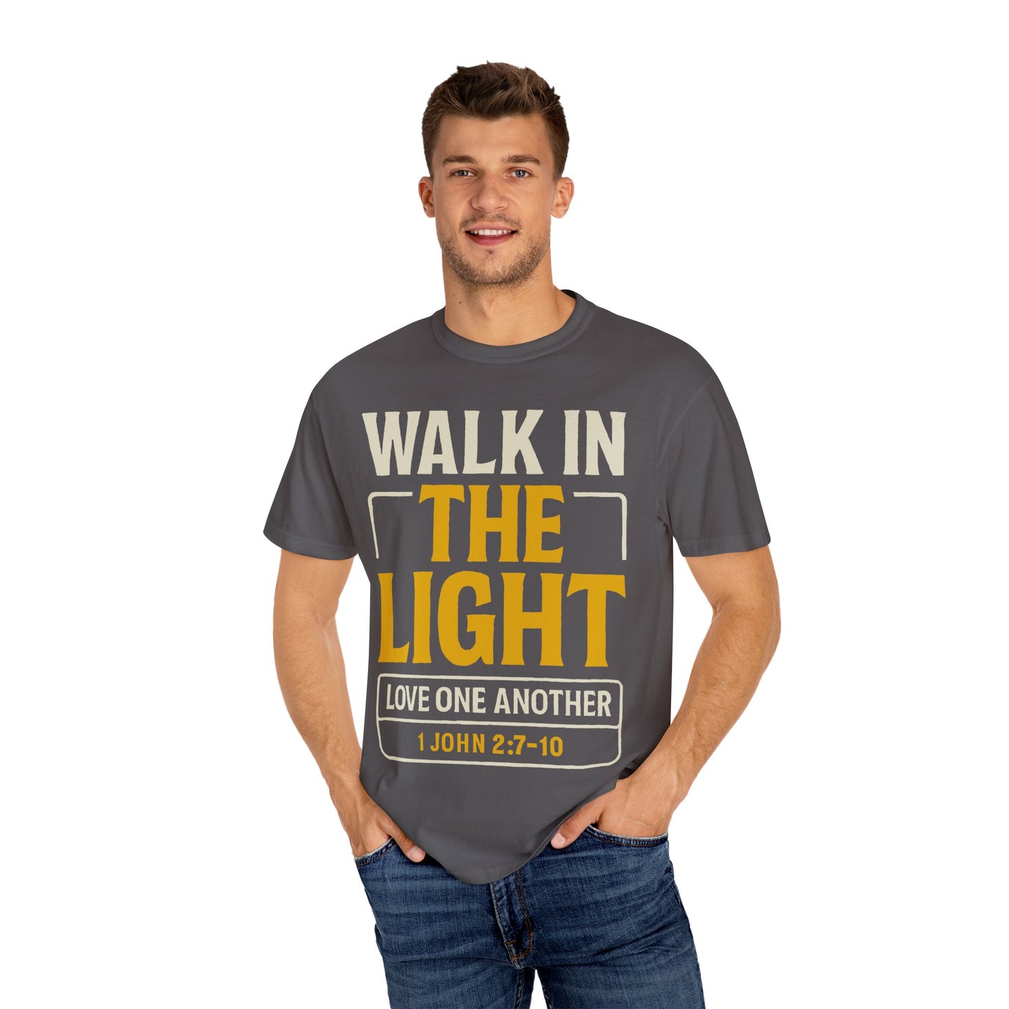 🕊️ Walk In the Light Shirt  Verse: 1 John 2:7–10
