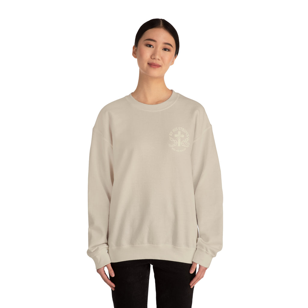 Walk in the Light Sweatshirt — Christian Faith Crewneck (1 John 2:7-10)