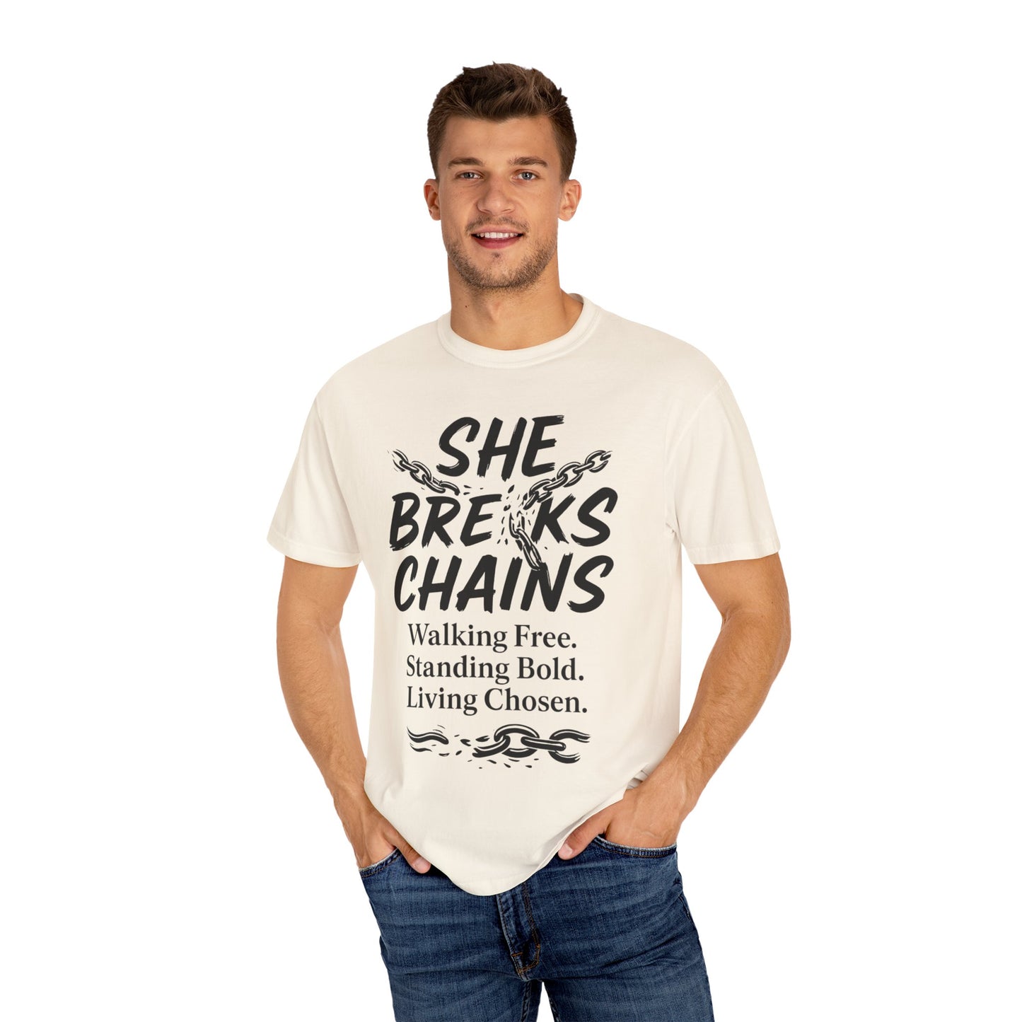 Empowering Unisex T-Shirt - Inspirational Quotes for Faith and Strength, Christian Apparel, Motivational Gift, Casual Wear, Spiritual [...]