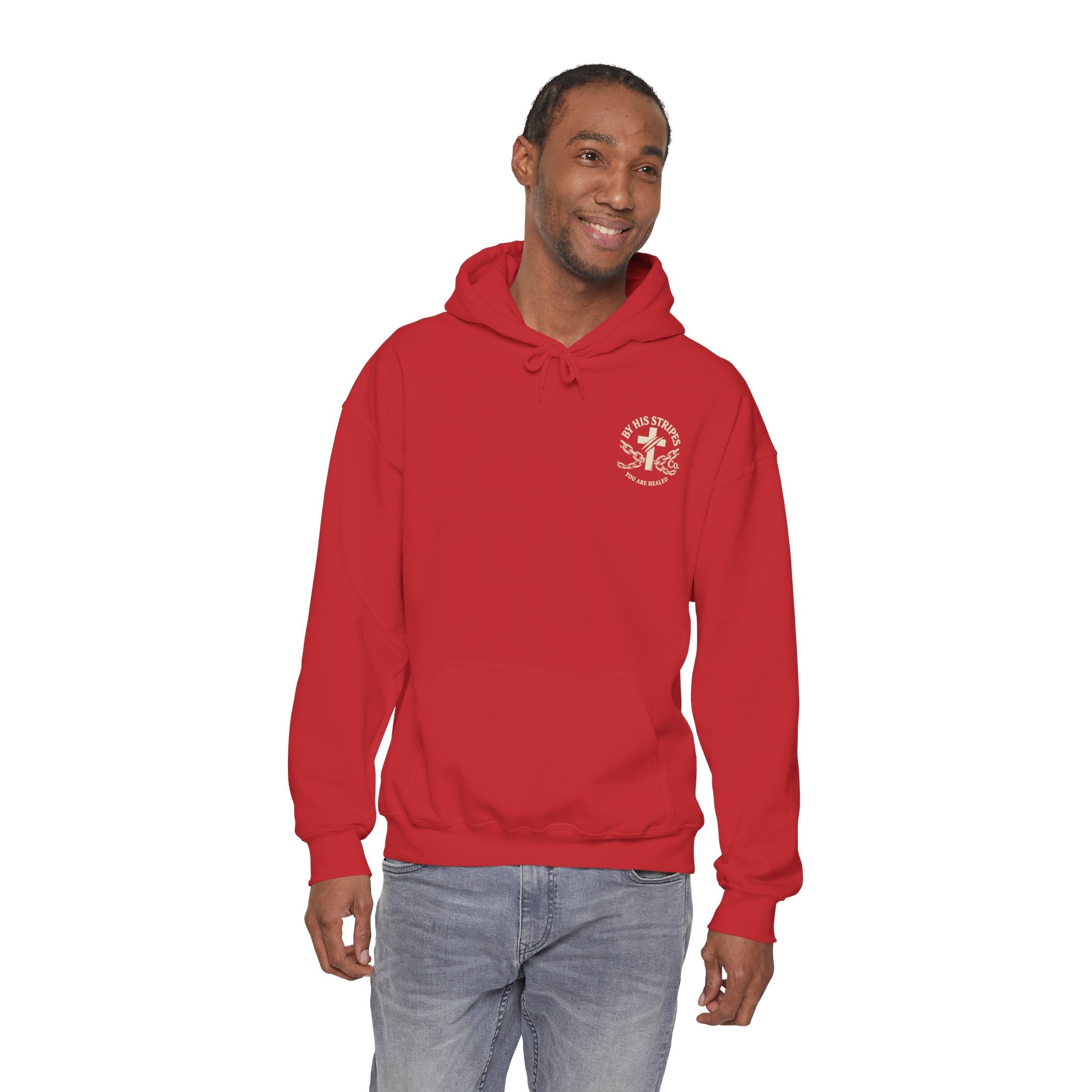 Adult Hoodie — "Walk in the Light" Christian Pullover (1 John 2:7–10)