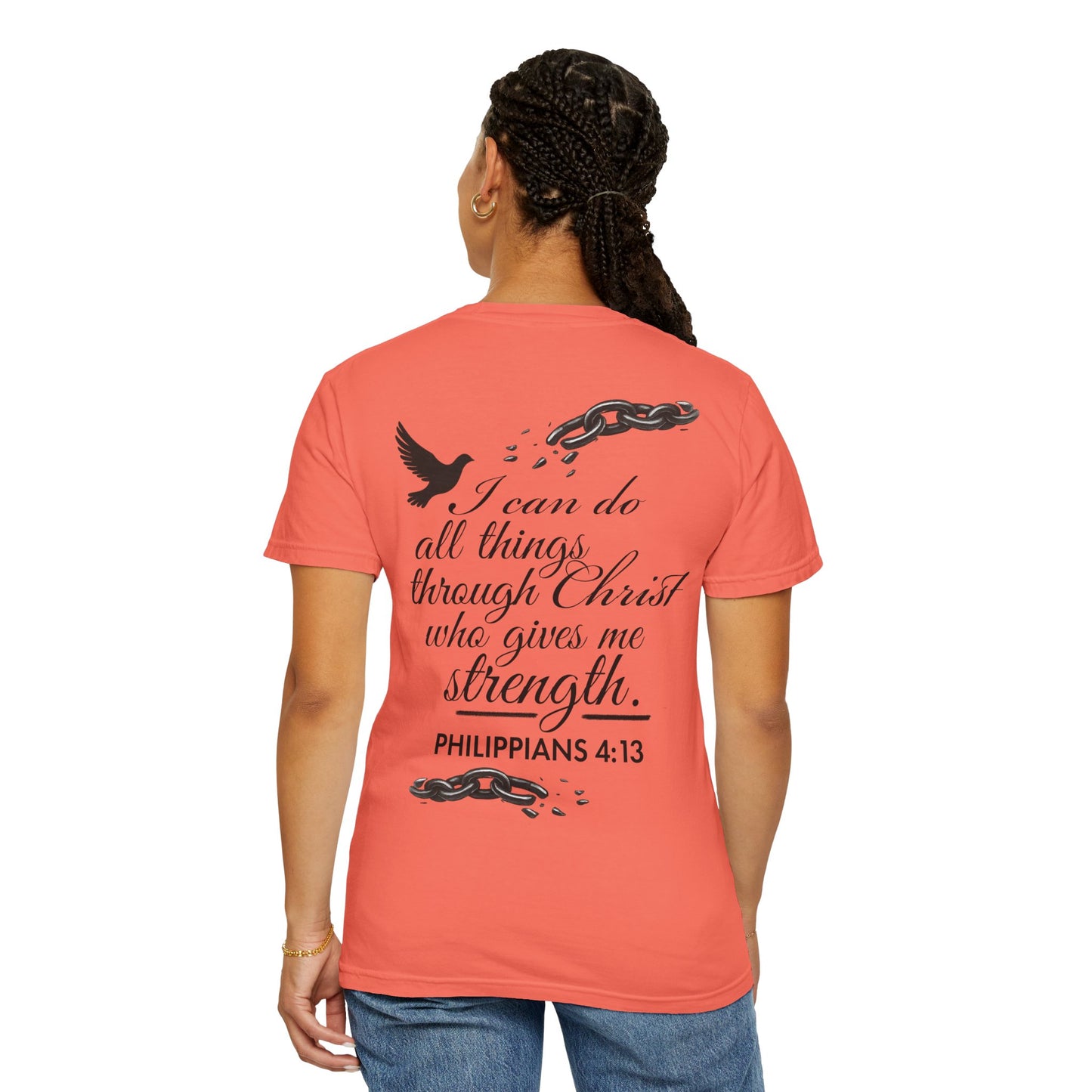 Empowering Unisex T-Shirt - Inspirational Quotes for Faith and Strength, Christian Apparel, Motivational Gift, Casual Wear, Spiritual [...]