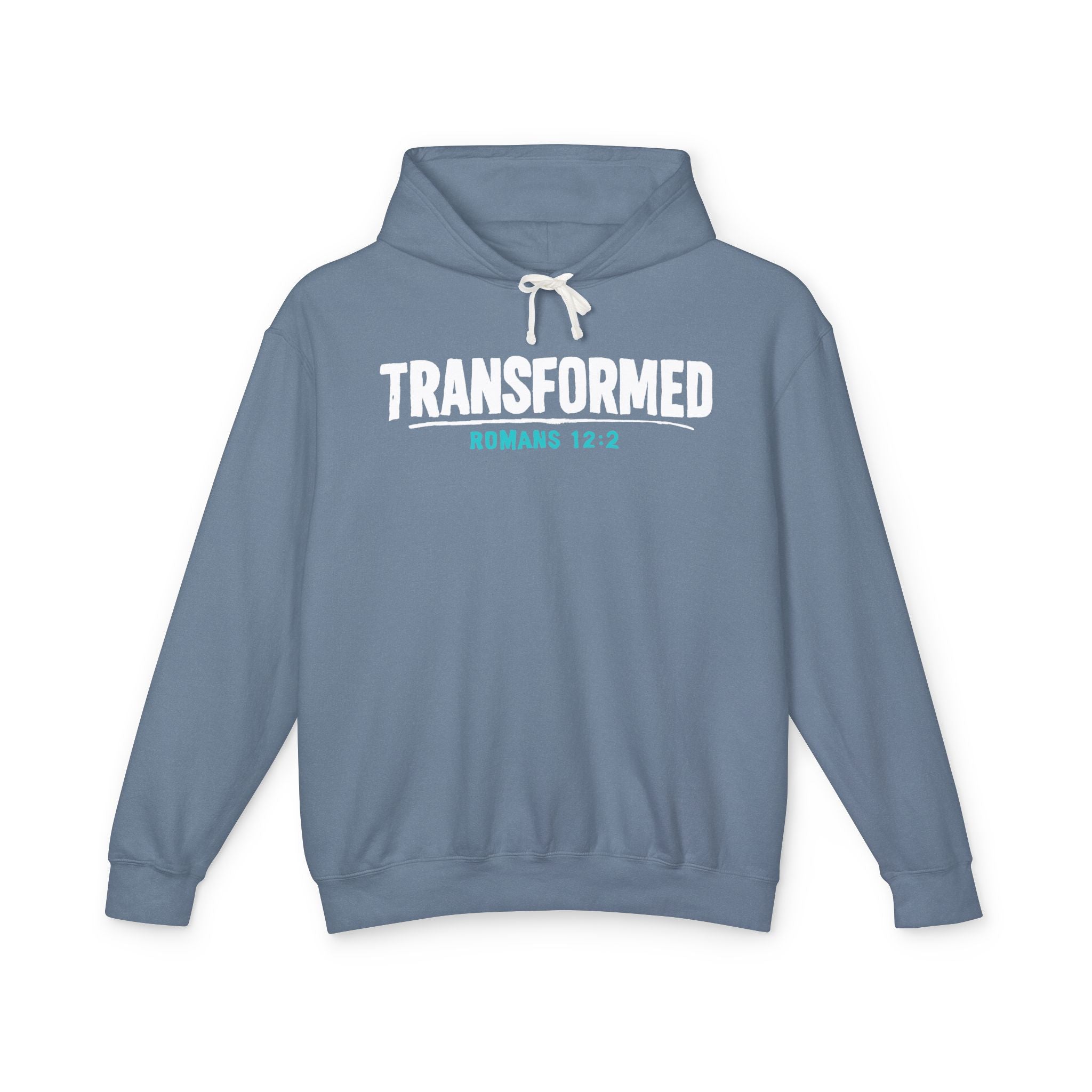 Transformed Romans 12:2 Hoodie — Do Not Conform Christian Pullover
