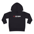 Toddler Hoodie | "Not Just Words" Action + Truth 1 John 3:18-19