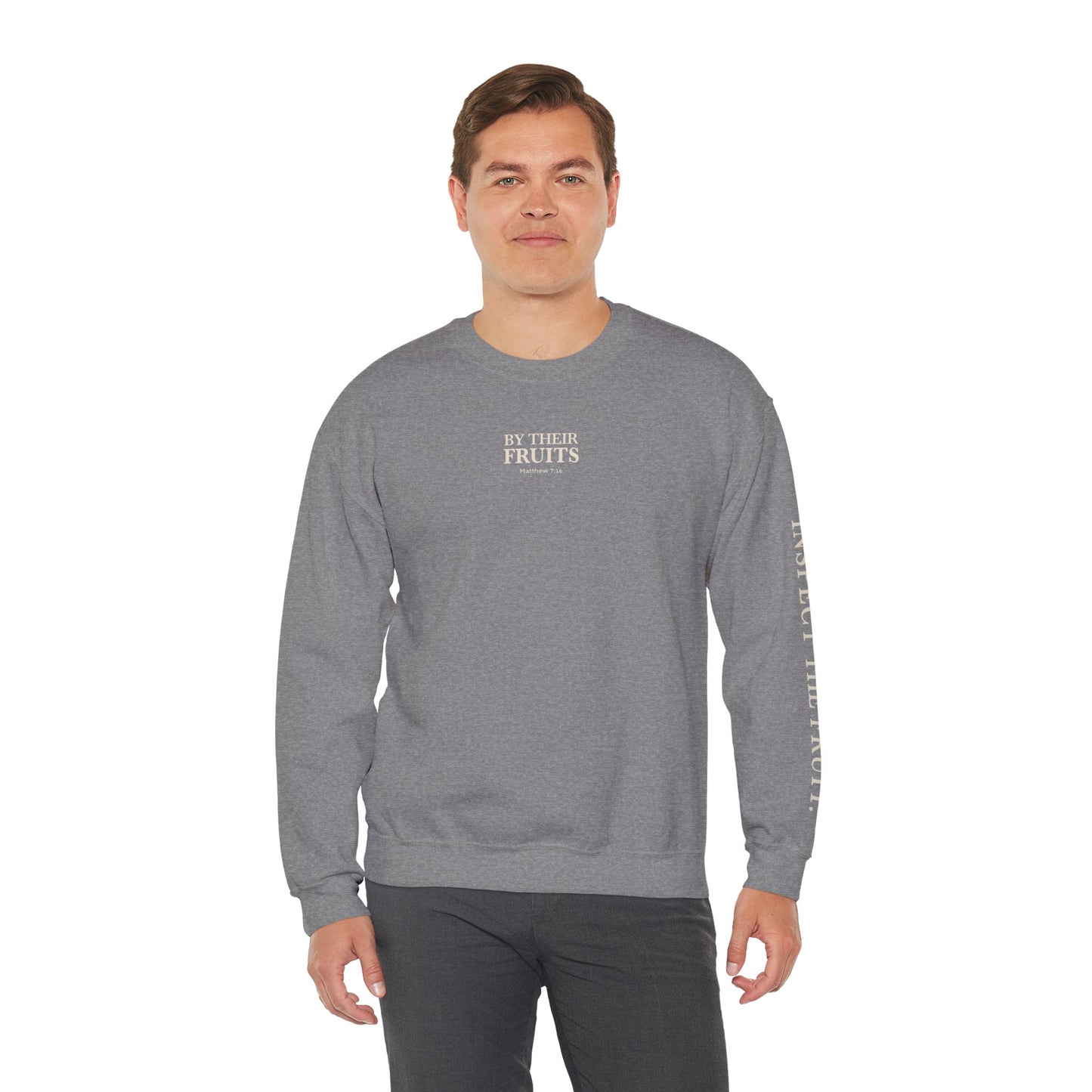 Adult Sweatshirt | By Their Fruits
