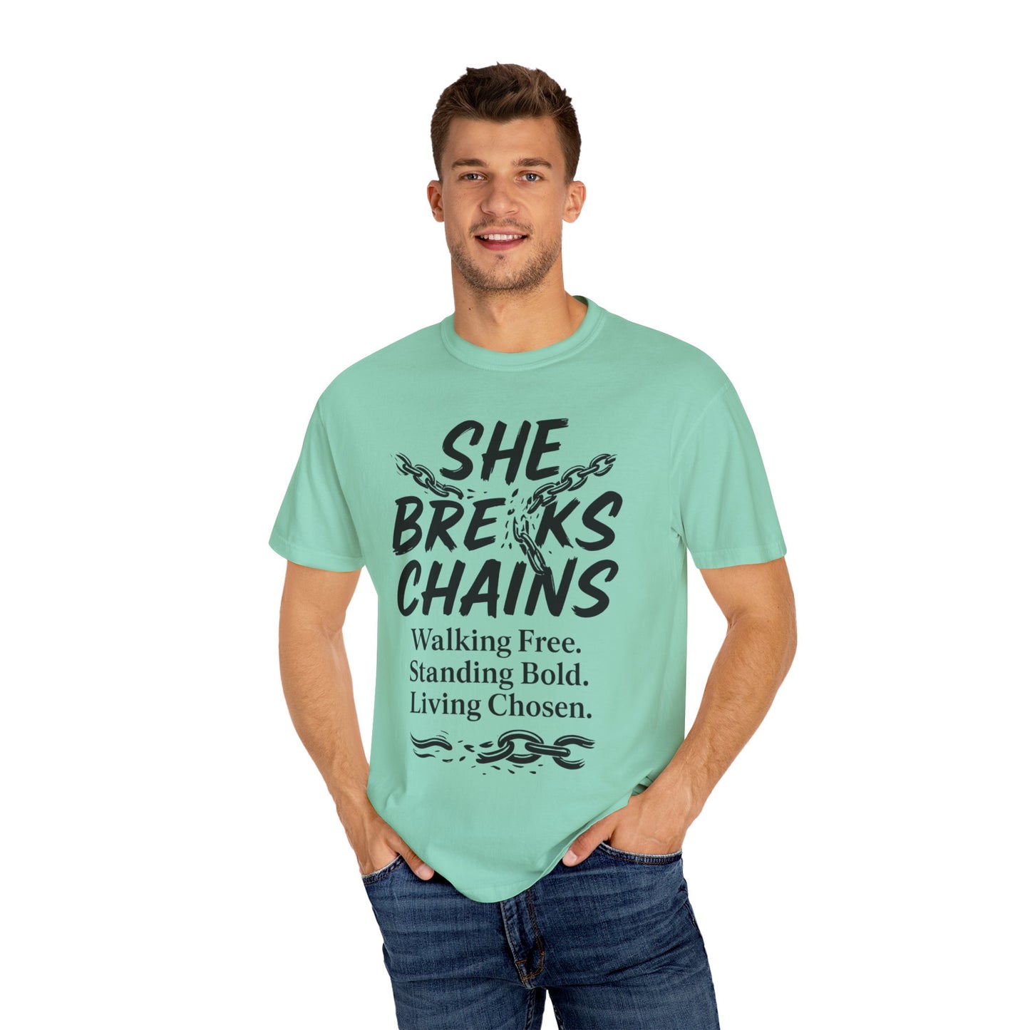 Empowering Unisex T-Shirt - Inspirational Quotes for Faith and Strength, Christian Apparel, Motivational Gift, Casual Wear, Spiritual [...]
