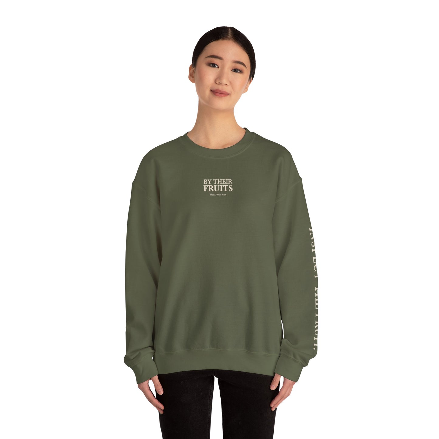 Adult Sweatshirt | By Their Fruits