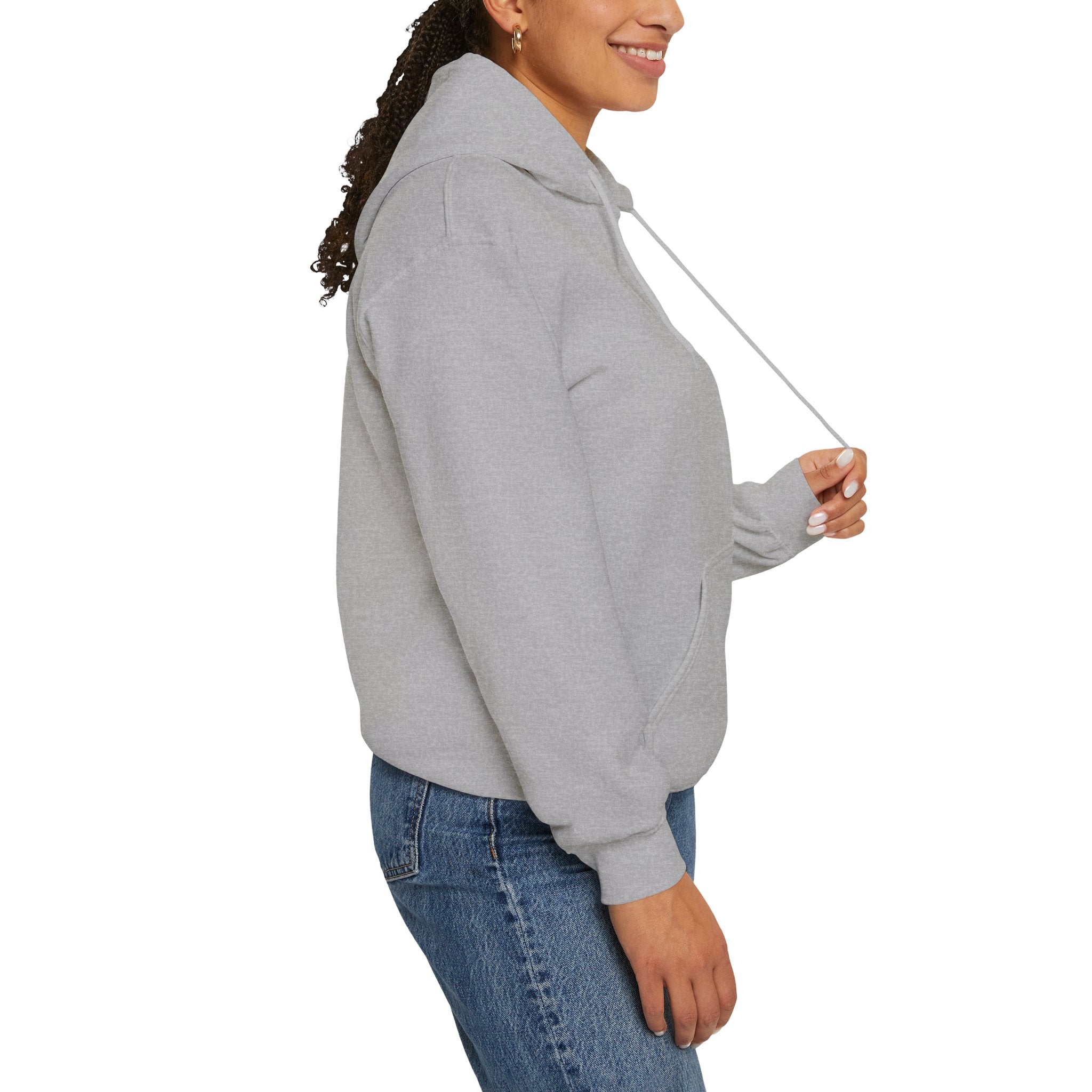 Adult Hoodie — "Walk in the Light" Christian Pullover (1 John 2:7–10)