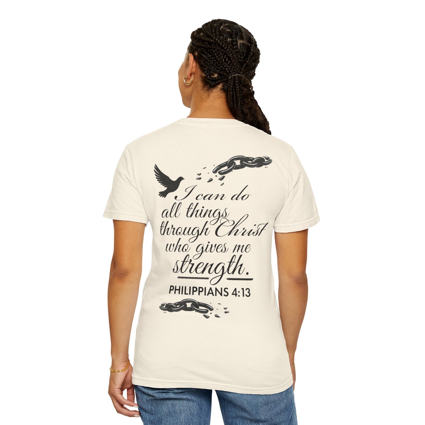 Empowering Unisex T-Shirt - Inspirational Quotes for Faith and Strength, Christian Apparel, Motivational Gift, Casual Wear, Spiritual [...]
