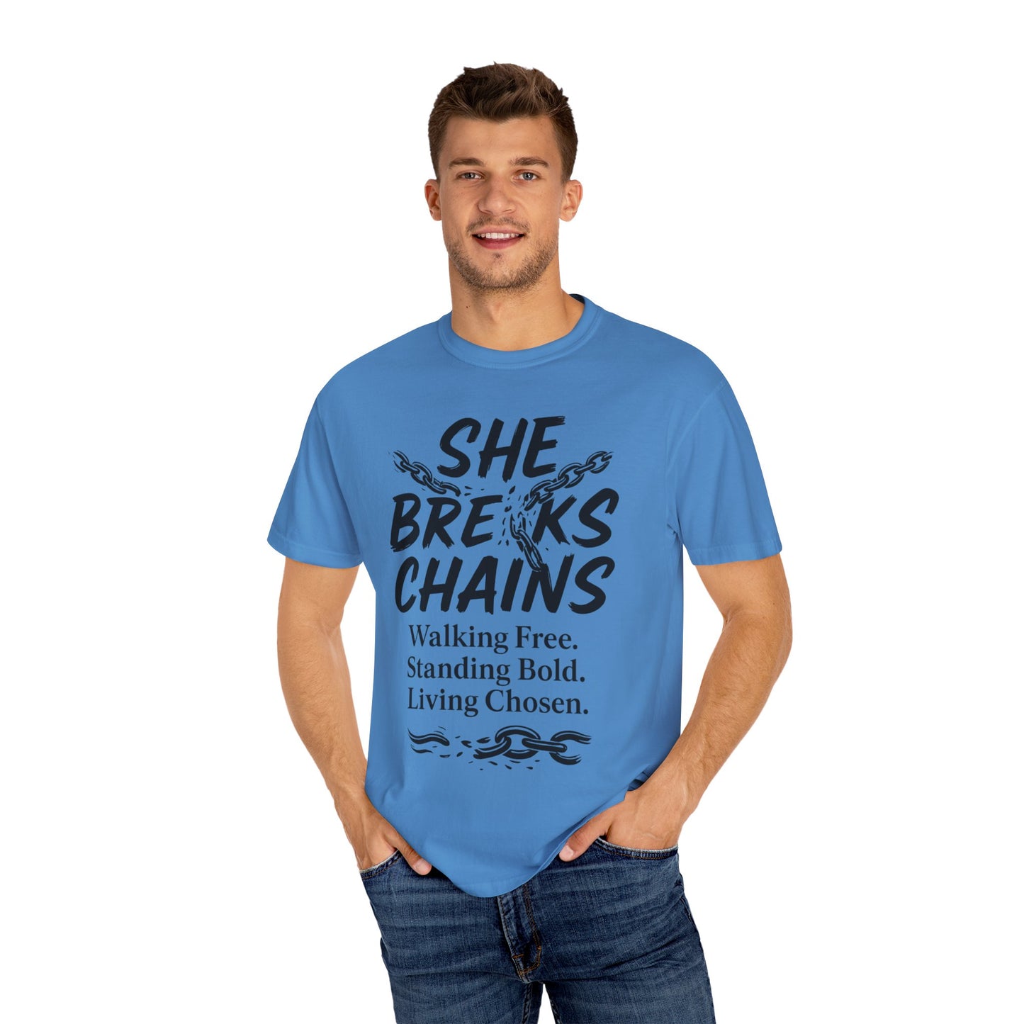 Empowering Unisex T-Shirt - Inspirational Quotes for Faith and Strength, Christian Apparel, Motivational Gift, Casual Wear, Spiritual [...]