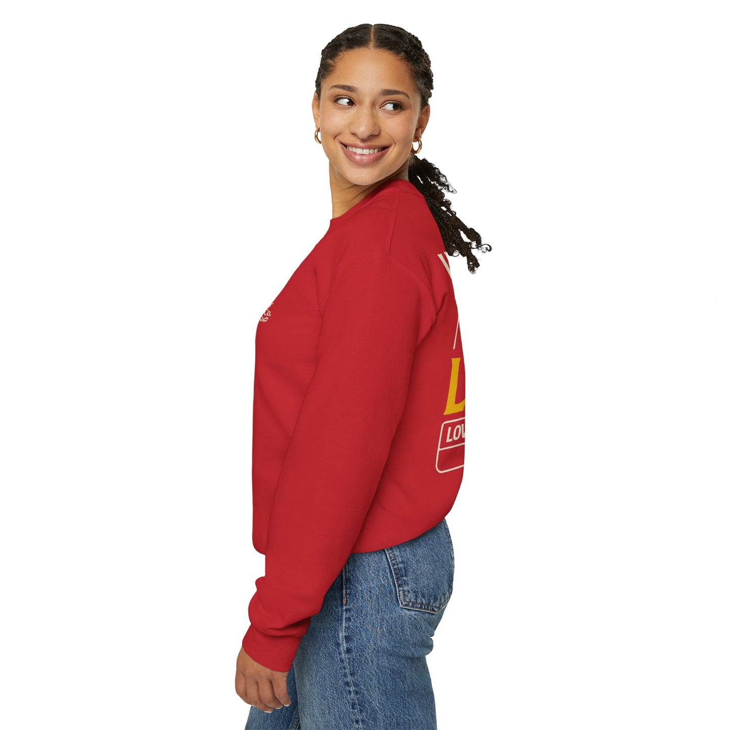 Adult Sweatshirt | WALK IN THE LIGHT -1 JOHN 2:7-10