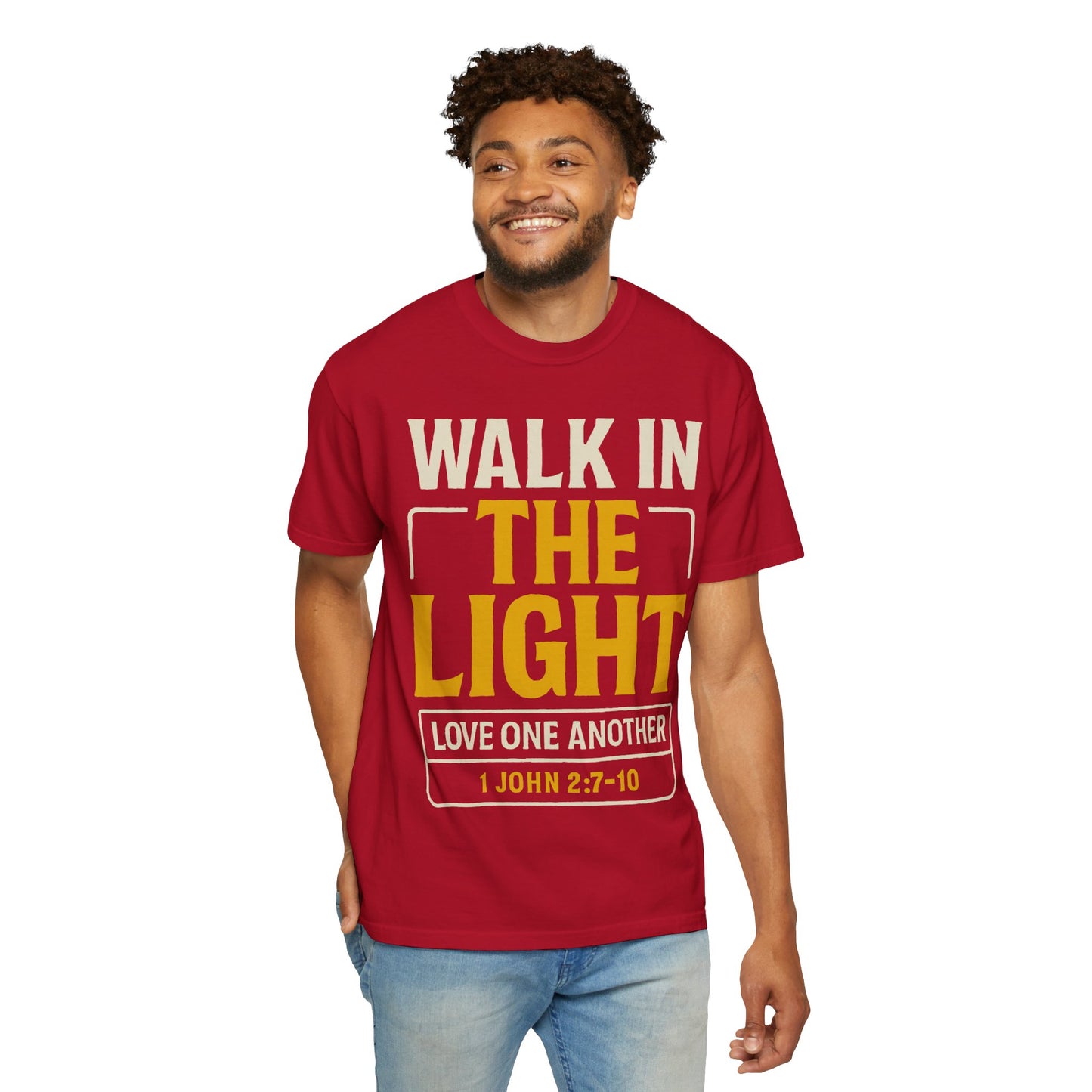 🕊️ Walk In the Light Shirt  Verse: 1 John 2:7–10