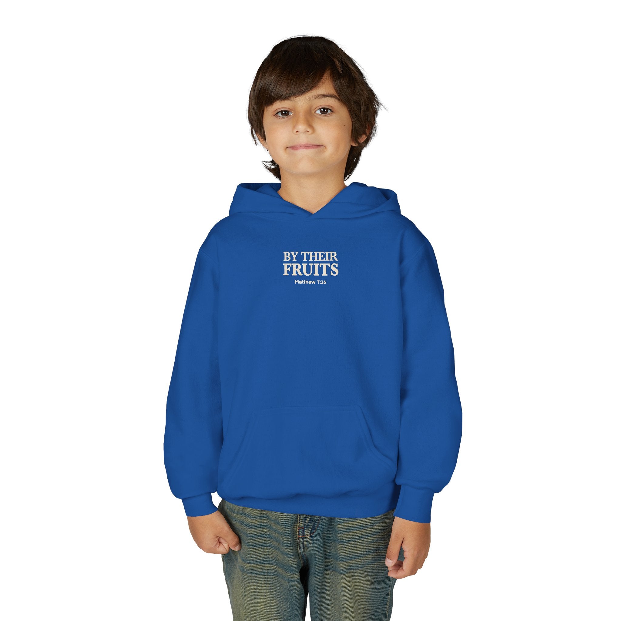 Youth Hoodie – "By Their Fruit" Matthew 7:16-20