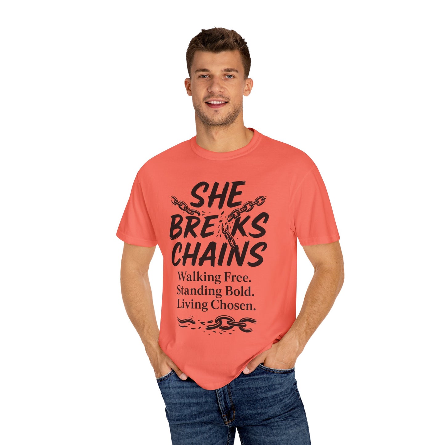 Empowering Unisex T-Shirt - Inspirational Quotes for Faith and Strength, Christian Apparel, Motivational Gift, Casual Wear, Spiritual [...]