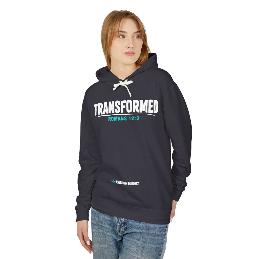 Transformed Romans 12:2 Hoodie — Do Not Conform Christian Pullover