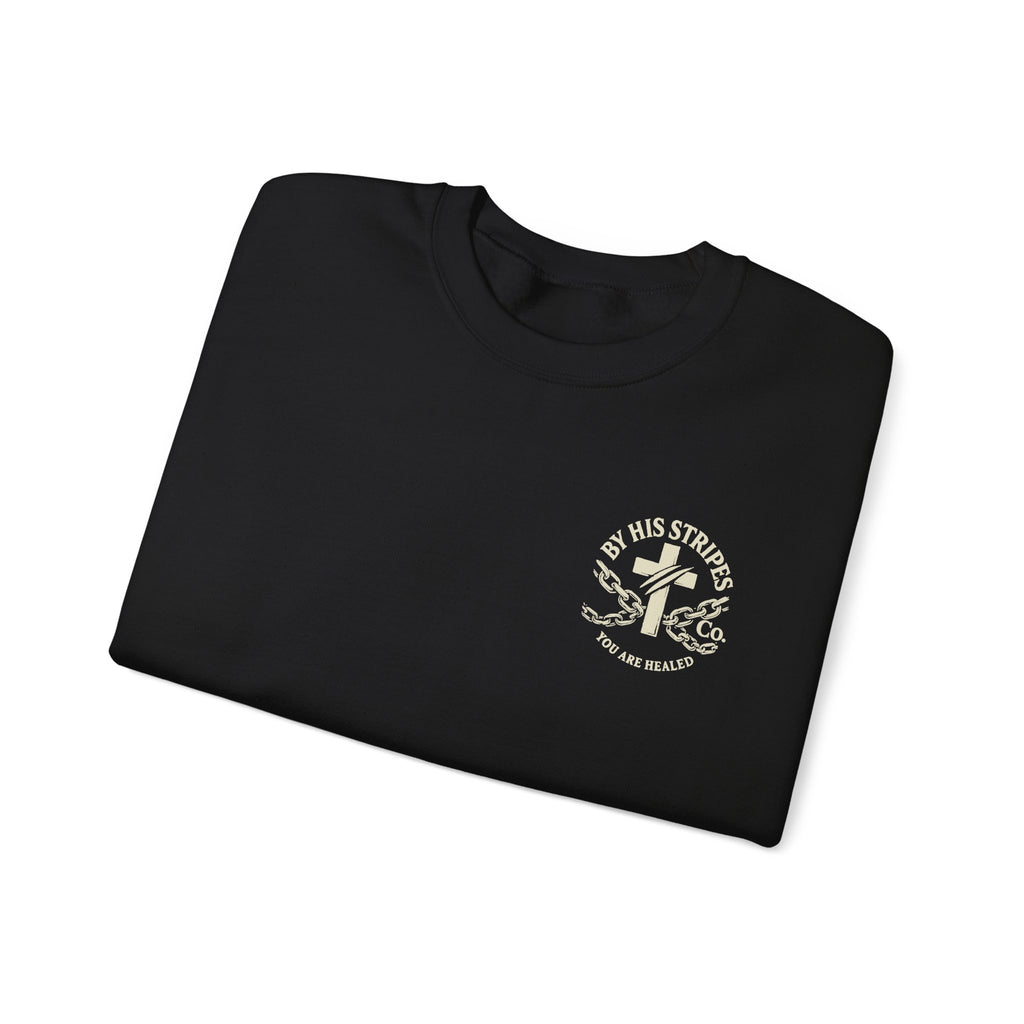 Walk in the Light Sweatshirt — Christian Faith Crewneck (1 John 2:7-10)