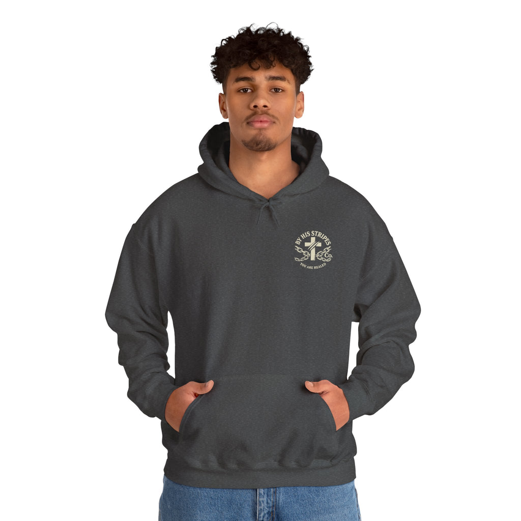 Adult Hoodie — "Walk in the Light" Christian Pullover (1 John 2:7–10)