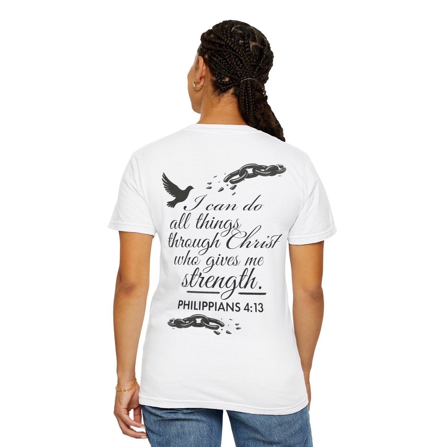Empowering Unisex T-Shirt - Inspirational Quotes for Faith and Strength, Christian Apparel, Motivational Gift, Casual Wear, Spiritual [...]