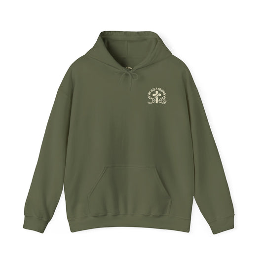 Adult Hoodie | By His Stripes – You Are Healed Hooded Sweatshirt (Isaiah 53:5)