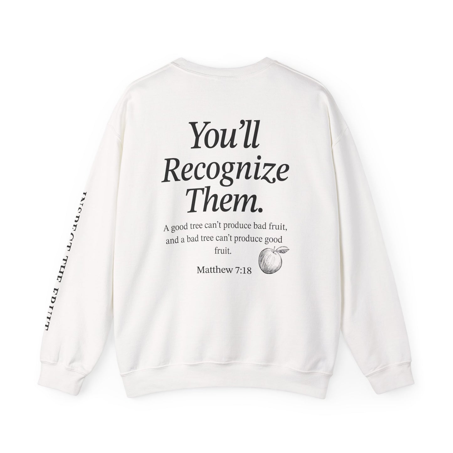 Adult Sweatshirt | By Their Fruits