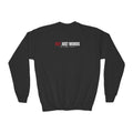 Youth Crewneck Sweatshirt - "Action Not Just Words" Christian Faith Design