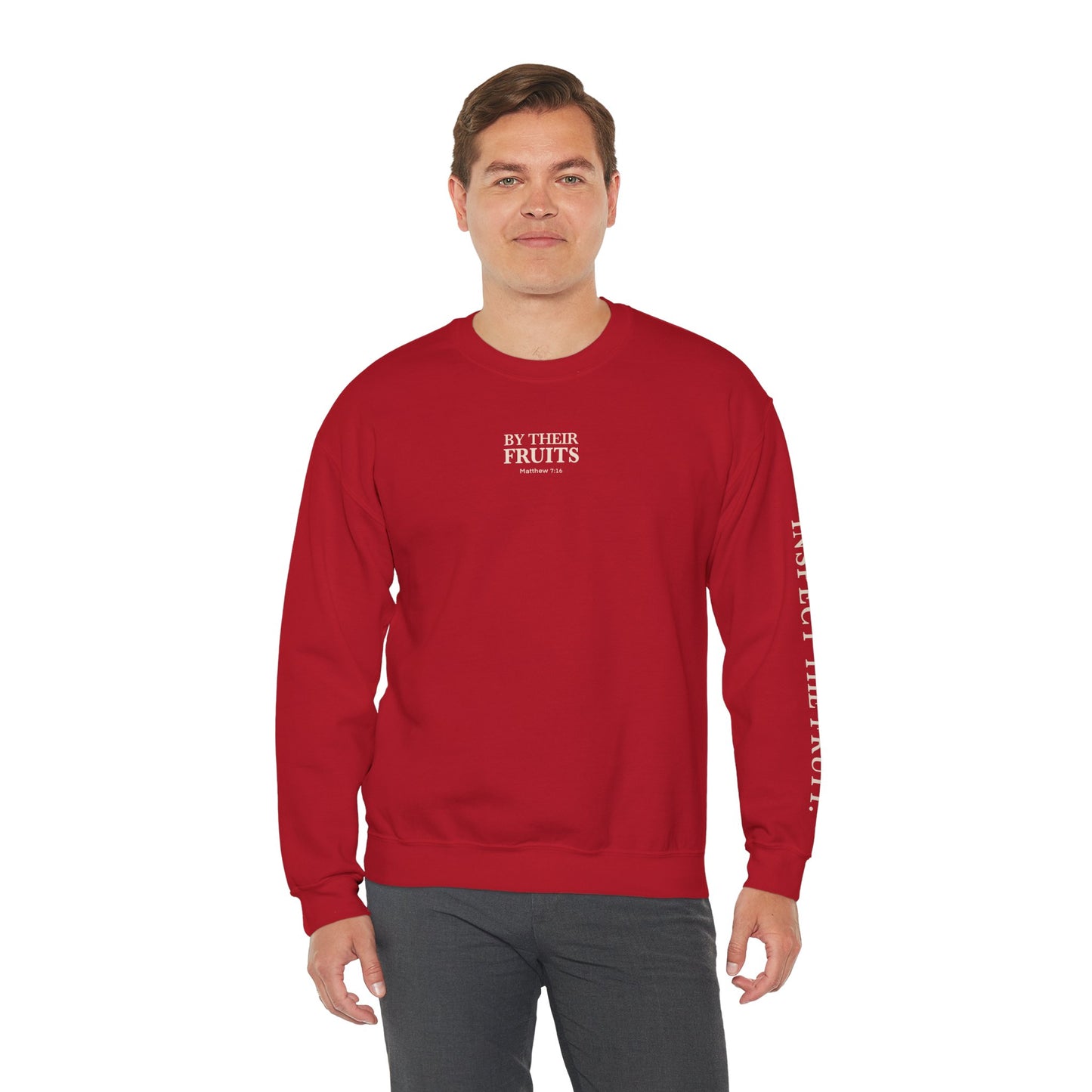 Adult Sweatshirt | By Their Fruits