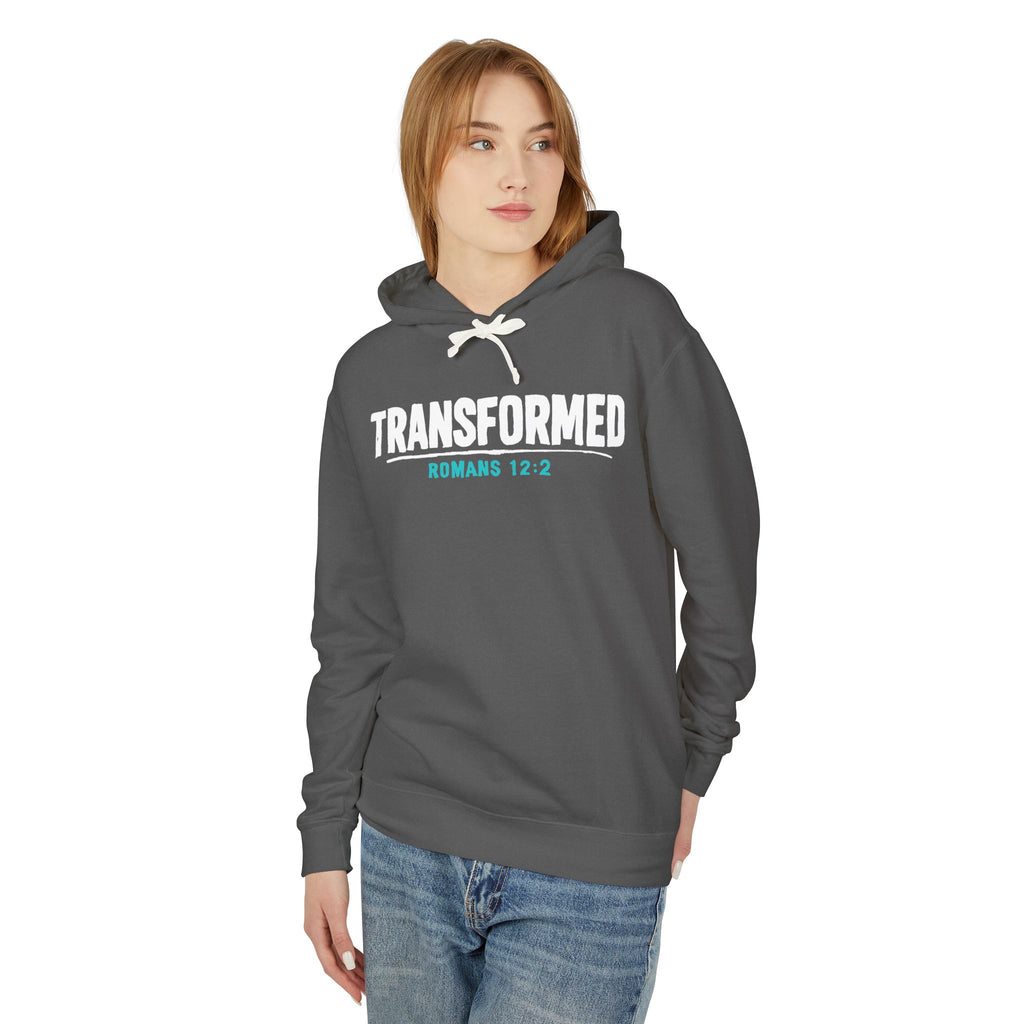 Transformed Romans 12:2 Hoodie — Do Not Conform Christian Pullover