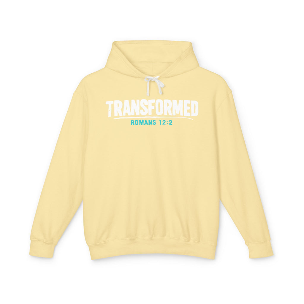 Transformed Romans 12:2 Hoodie — Do Not Conform Christian Pullover