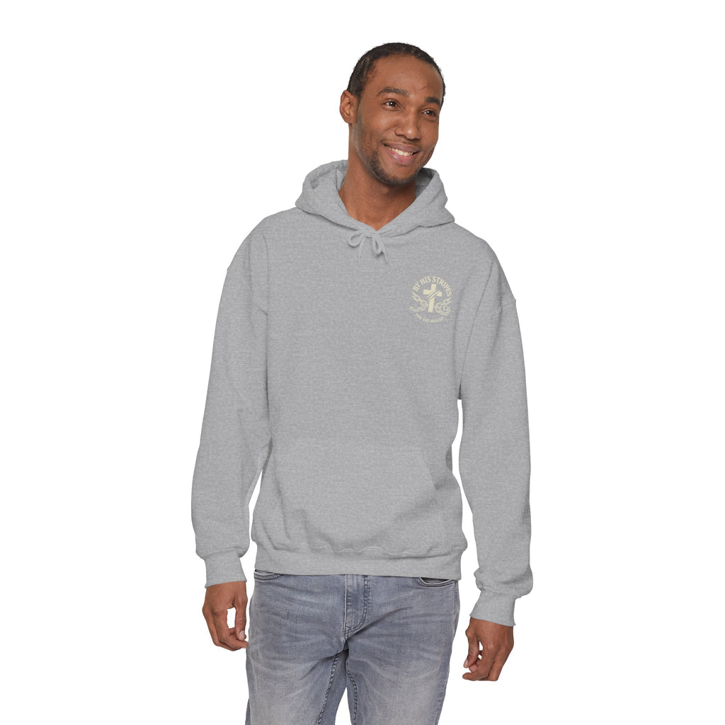Adult Hoodie — "Walk in the Light" Christian Pullover (1 John 2:7–10)
