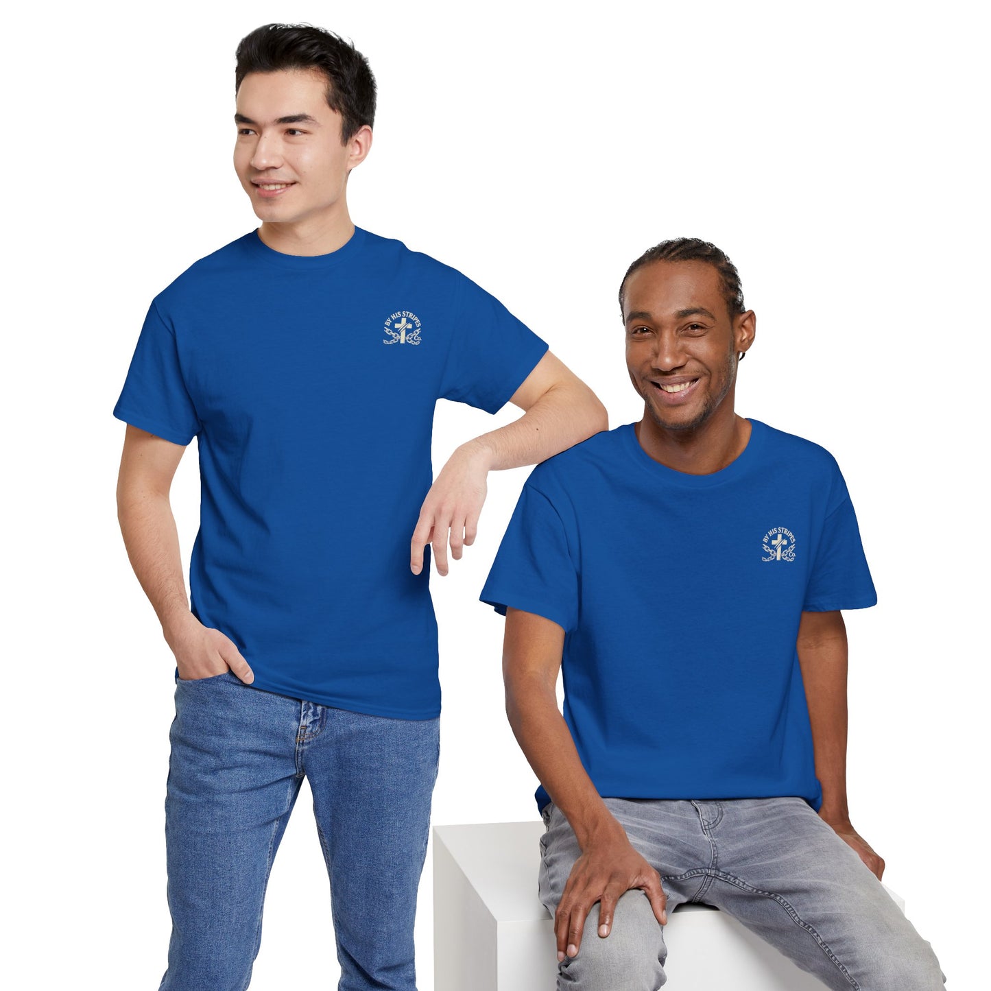 Adult Tee | By His Stripes – You Are Healed Tee (Isaiah 53:5)