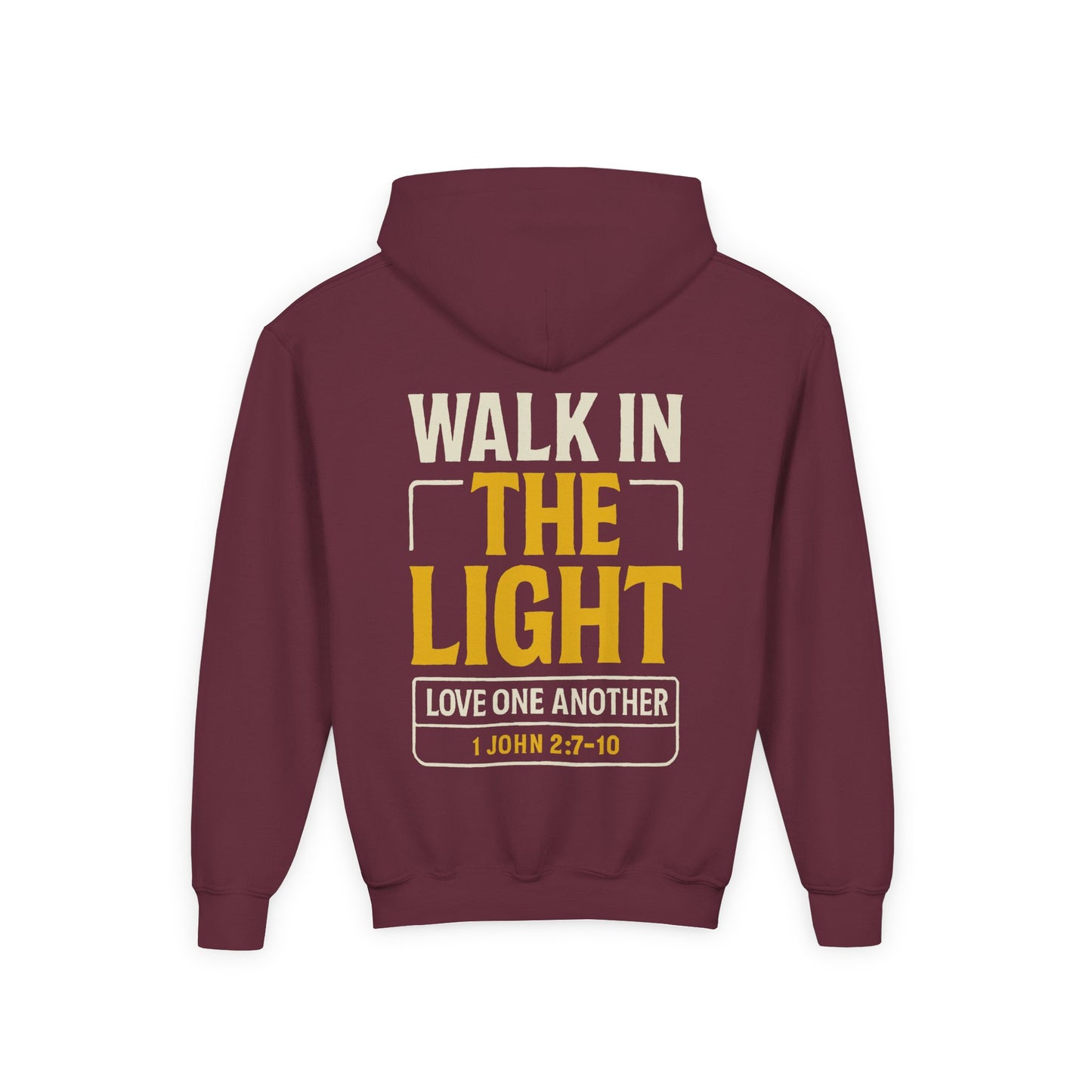 Youth Hoodie - Walk in the Light