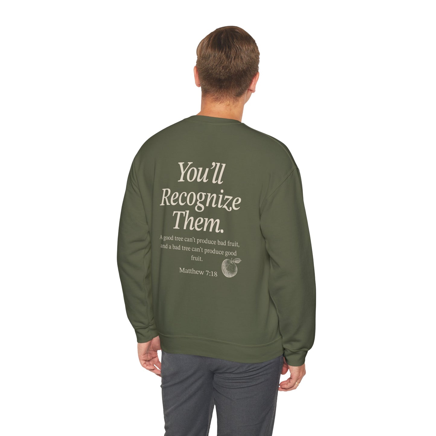 Adult Sweatshirt | By Their Fruits