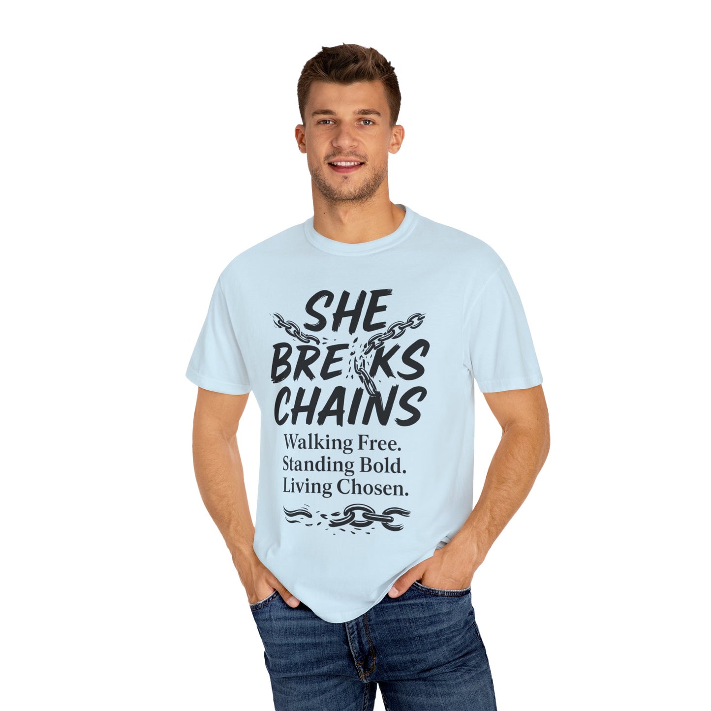 Empowering Unisex T-Shirt - Inspirational Quotes for Faith and Strength, Christian Apparel, Motivational Gift, Casual Wear, Spiritual [...]
