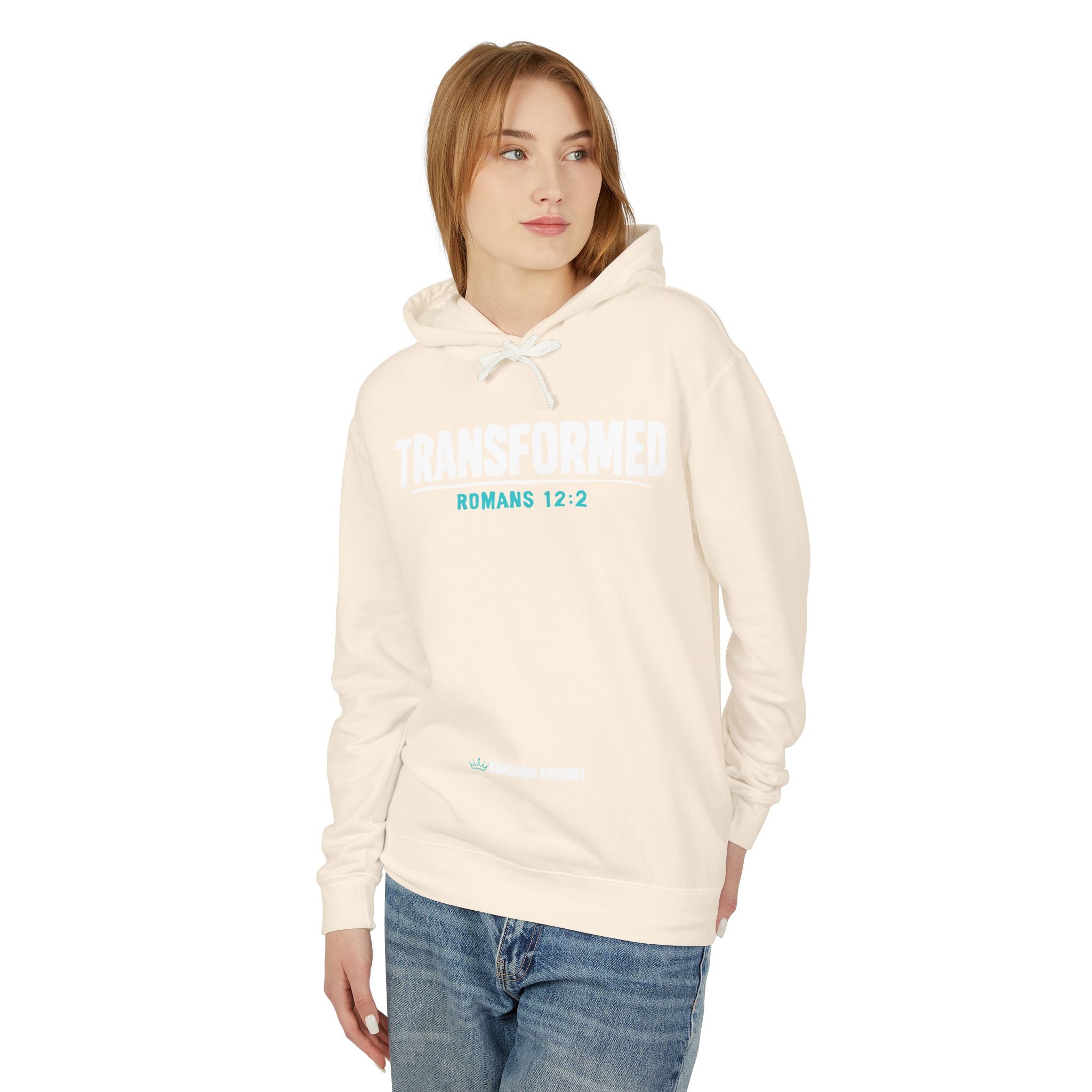 Transformed Romans 12:2 Hoodie — Do Not Conform Christian Pullover