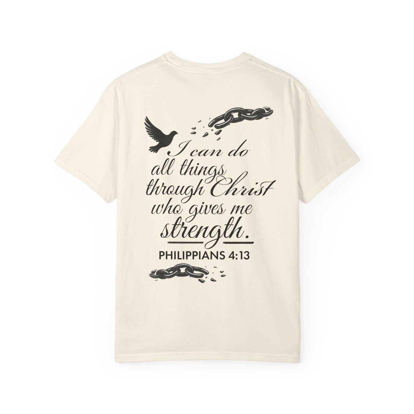 Empowering Unisex T-Shirt - Inspirational Quotes for Faith and Strength, Christian Apparel, Motivational Gift, Casual Wear, Spiritual [...]