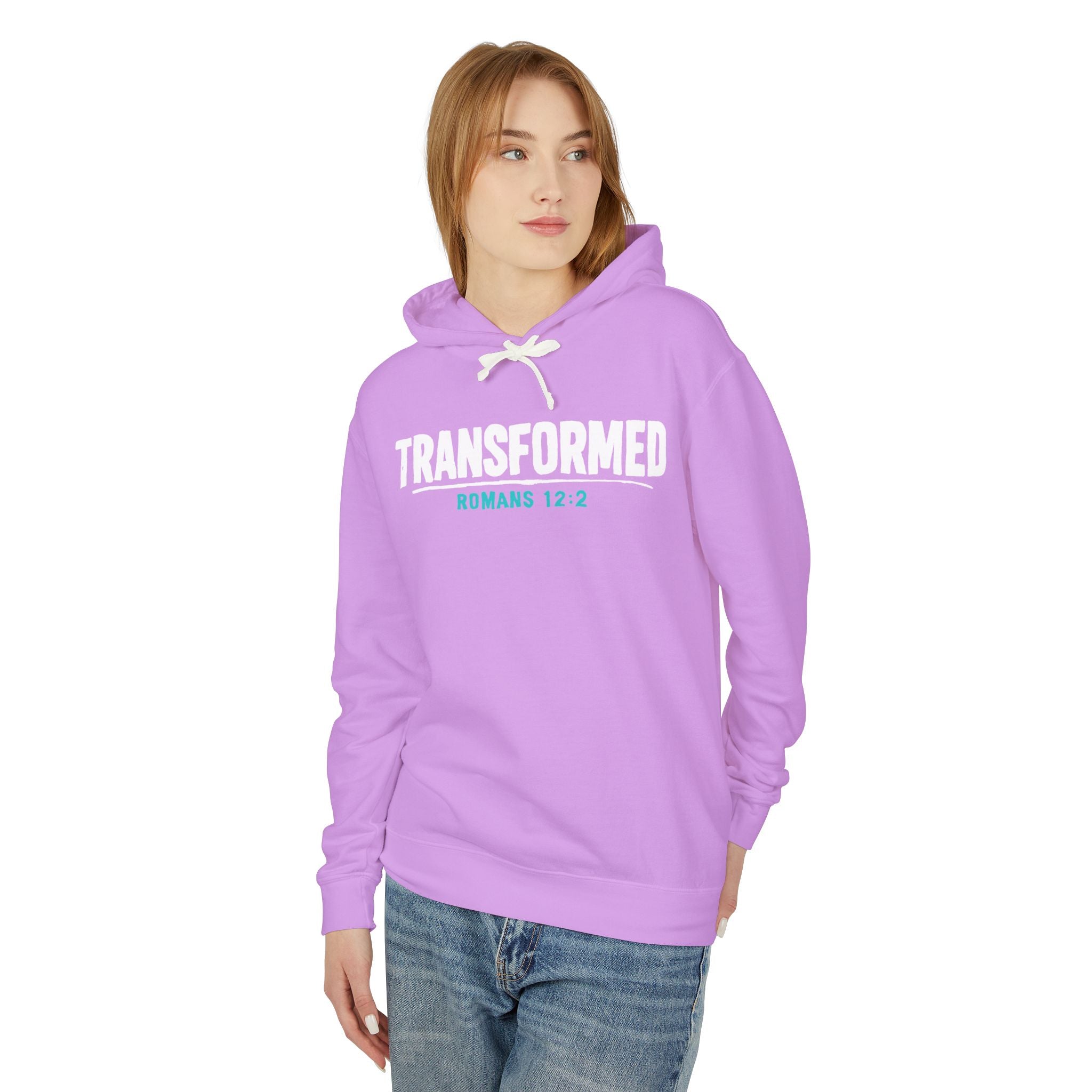 Transformed Romans 12:2 Hoodie — Do Not Conform Christian Pullover