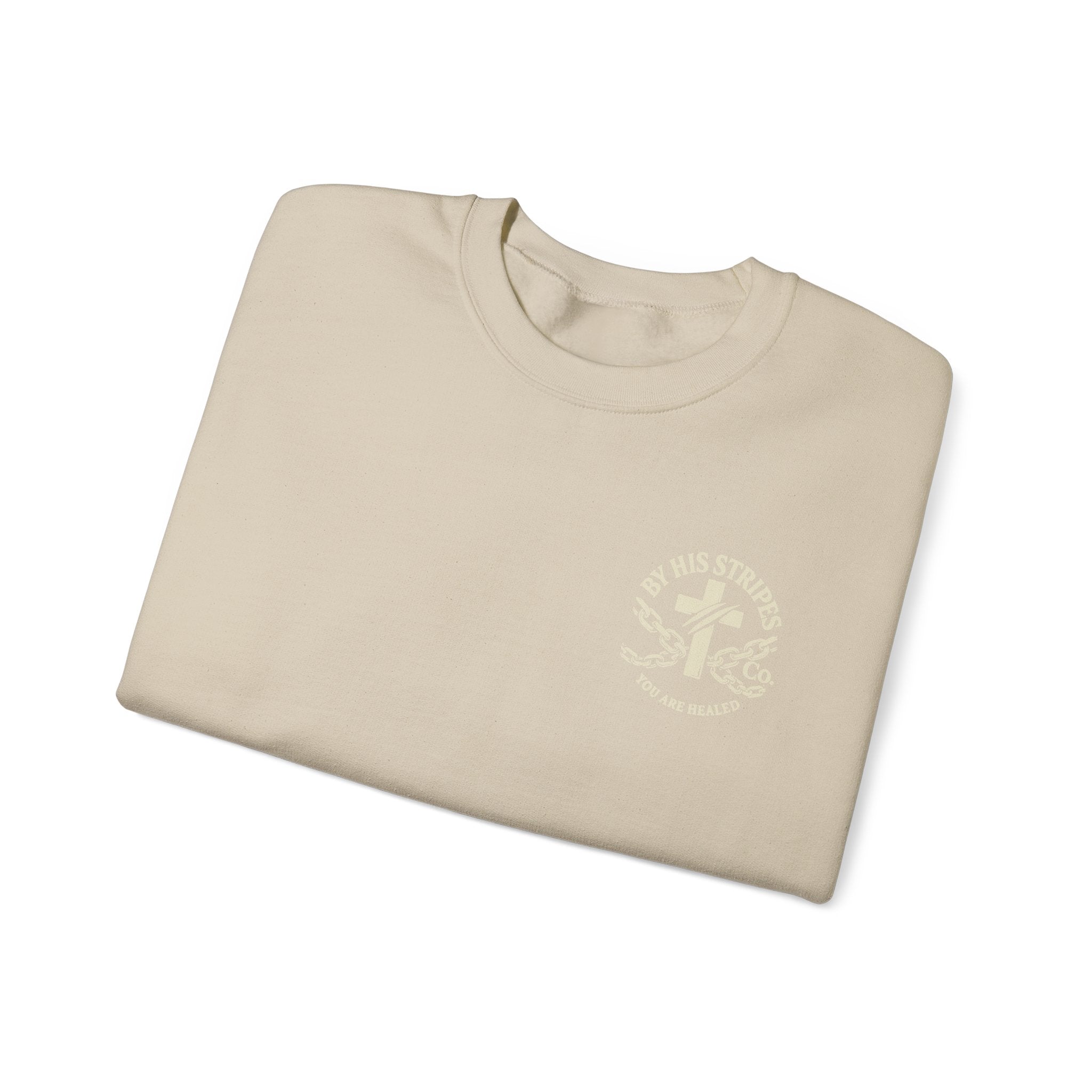 Walk in the Light Sweatshirt — Christian Faith Crewneck (1 John 2:7-10)