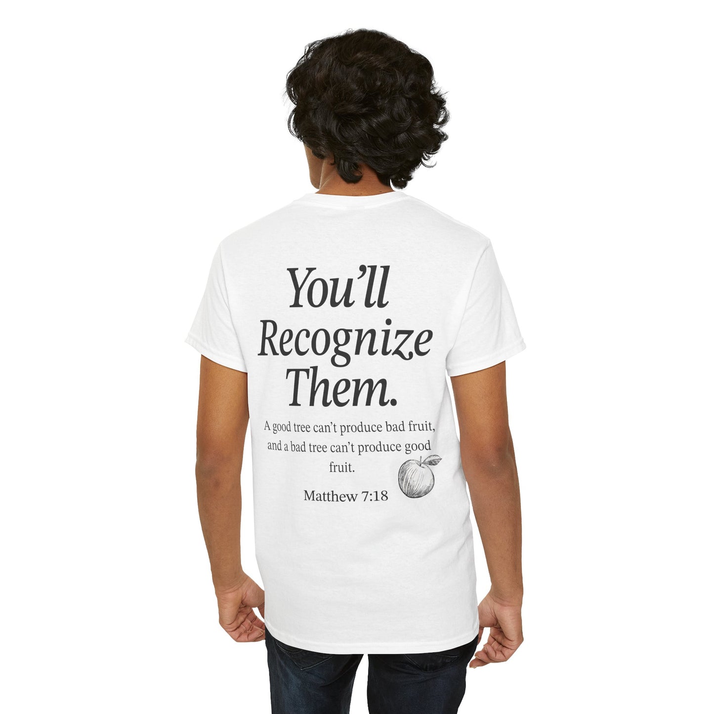 Adult Tee | By Their Fruits – Matthew 7:18