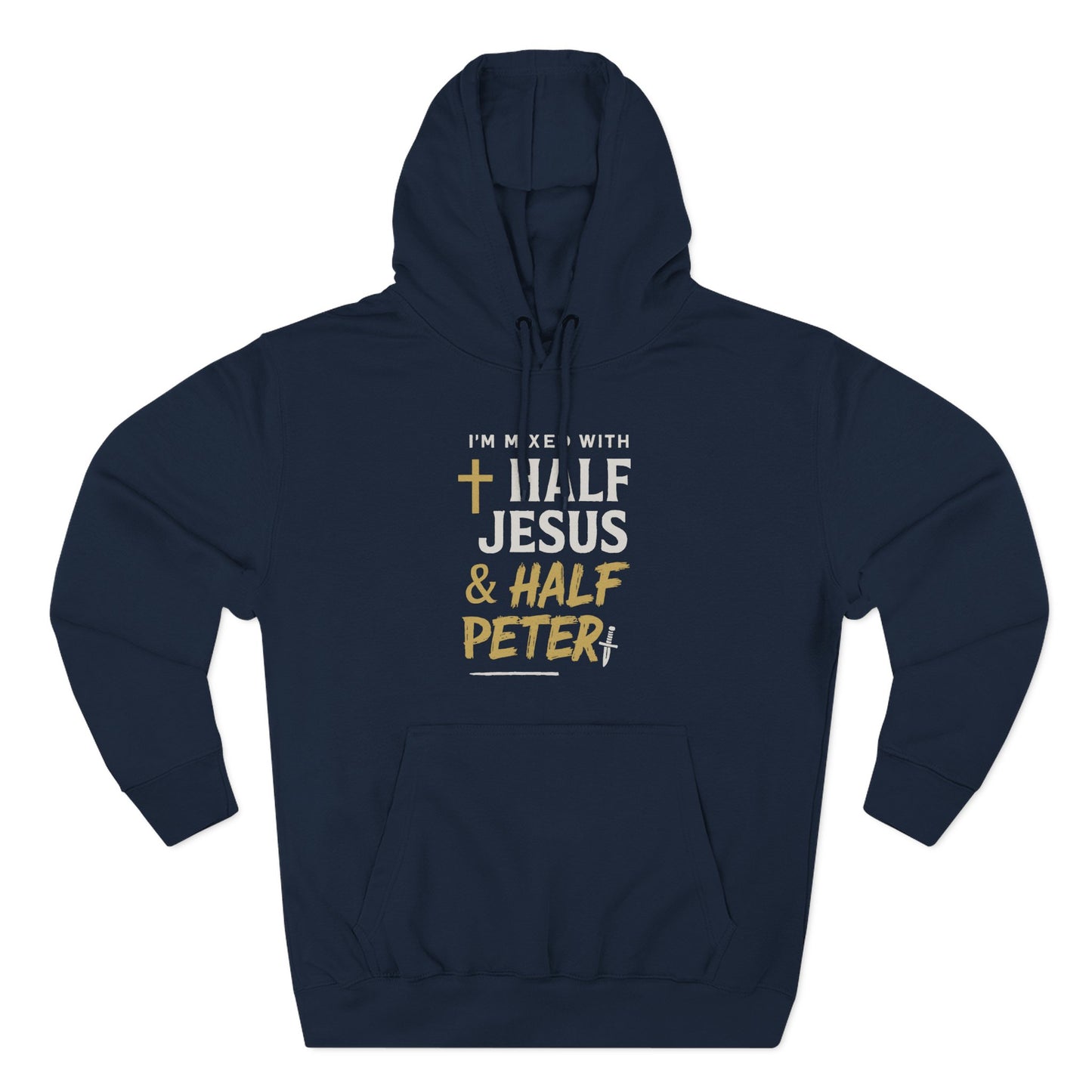 Adult hoodie | 🖤 The Tension and Transformation between Jesus, The Savior,  and Peter, the disciple.