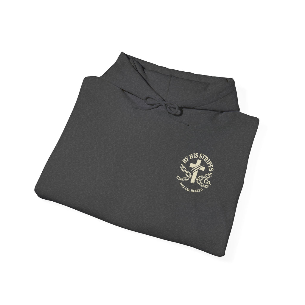 Adult Hoodie — "Walk in the Light" Christian Pullover (1 John 2:7–10)