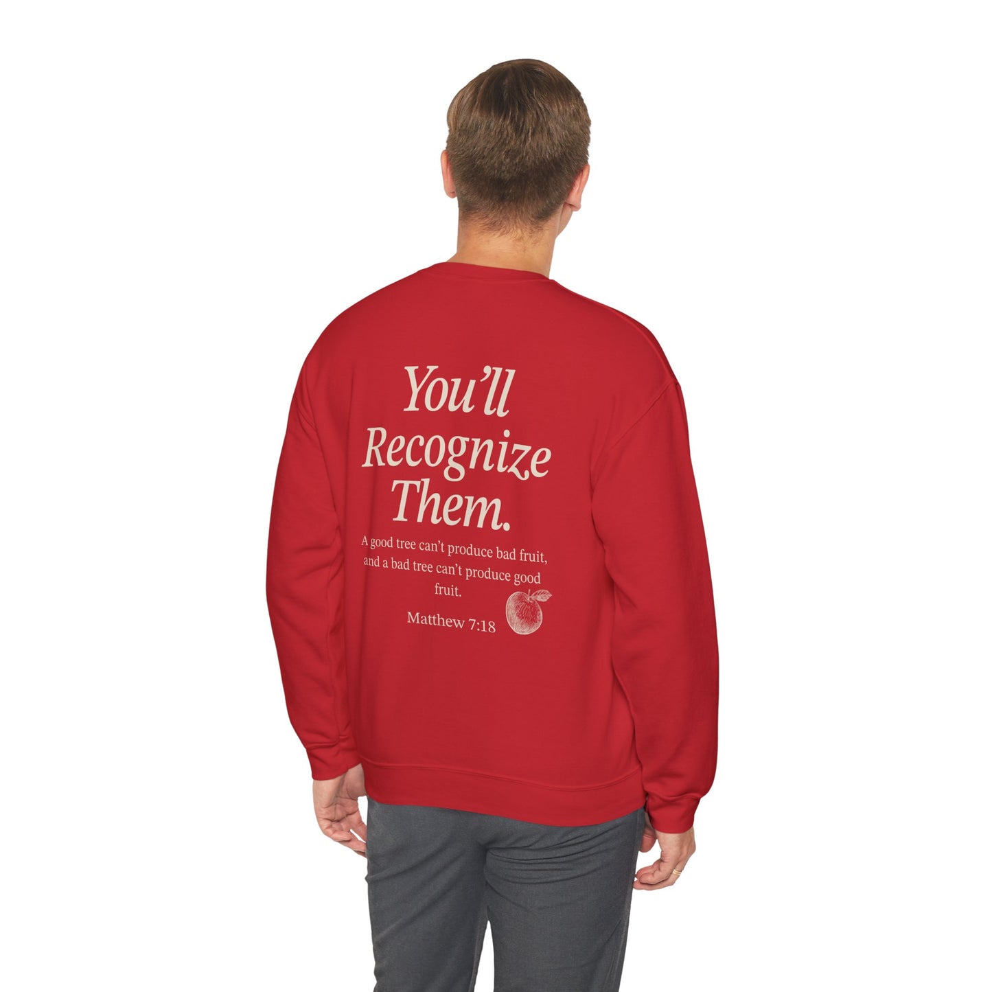 Adult Sweatshirt | By Their Fruits