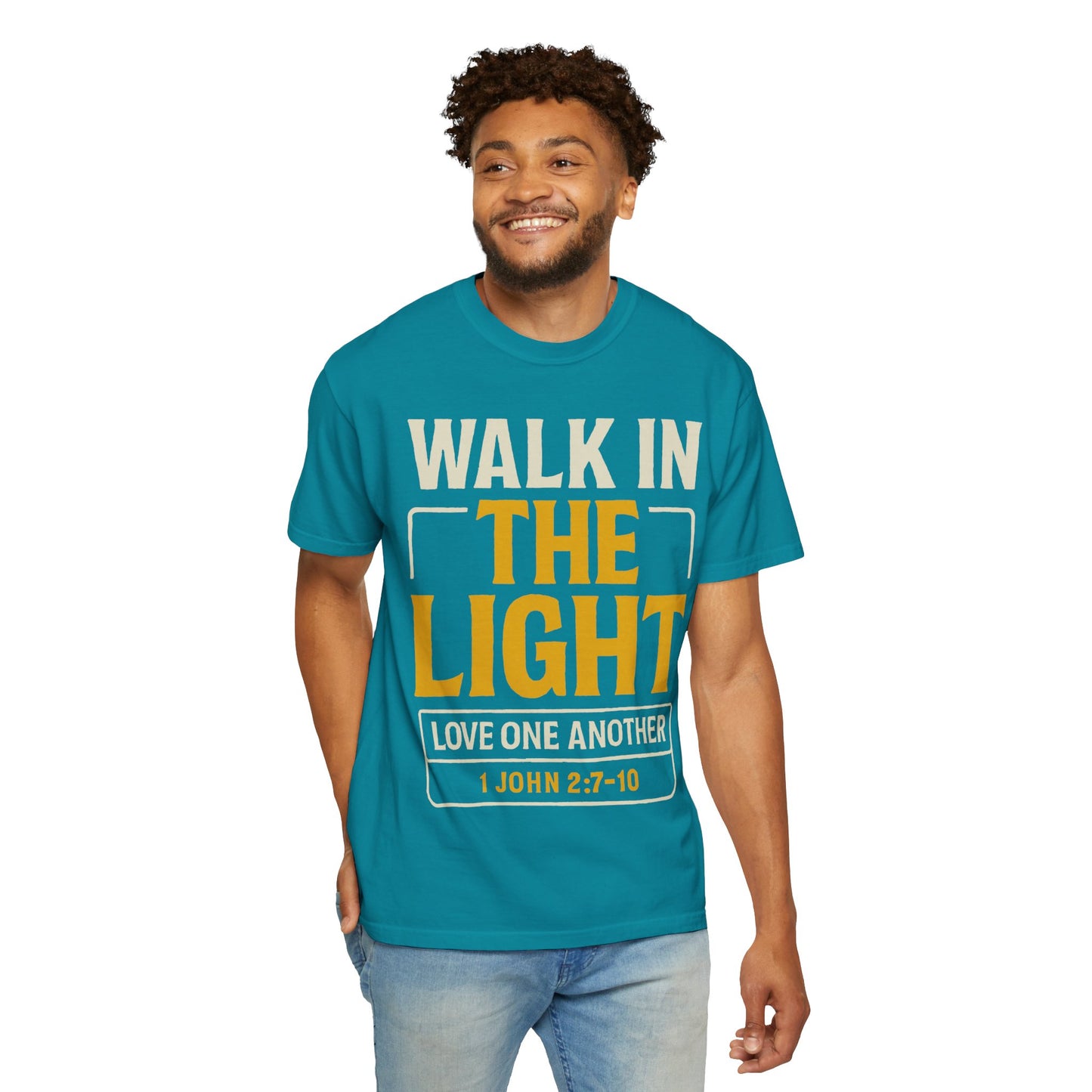 🕊️ Walk In the Light Shirt  Verse: 1 John 2:7–10