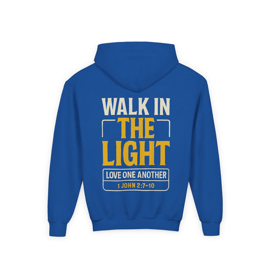 Youth Hoodie - Walk in the Light
