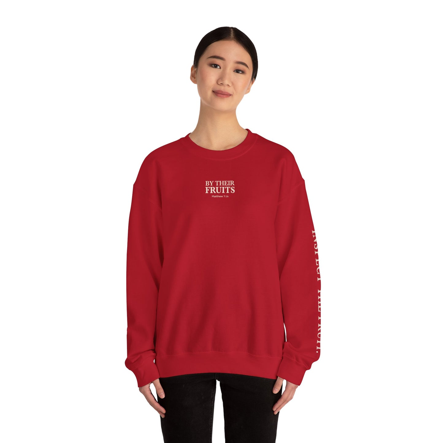 Adult Sweatshirt | By Their Fruits