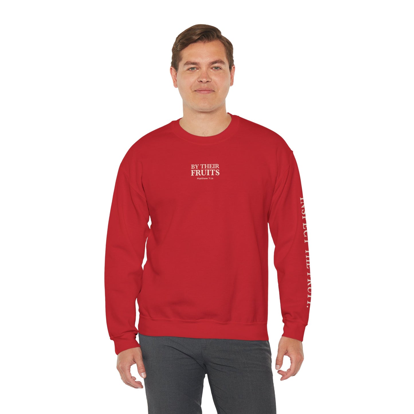Adult Sweatshirt | By Their Fruits
