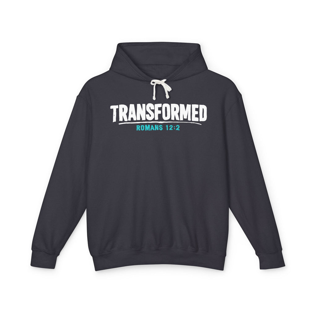 Transformed Romans 12:2 Hoodie — Do Not Conform Christian Pullover