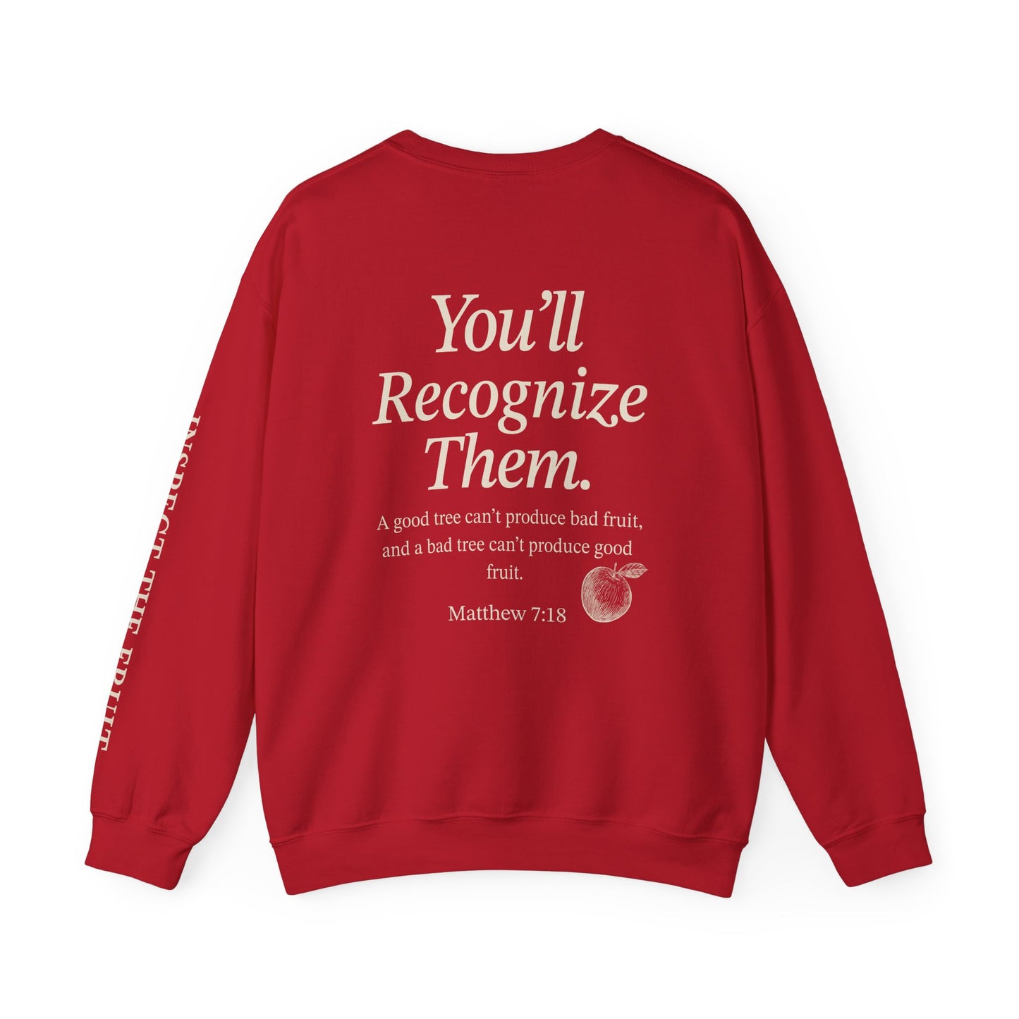 Adult Sweatshirt | By Their Fruits