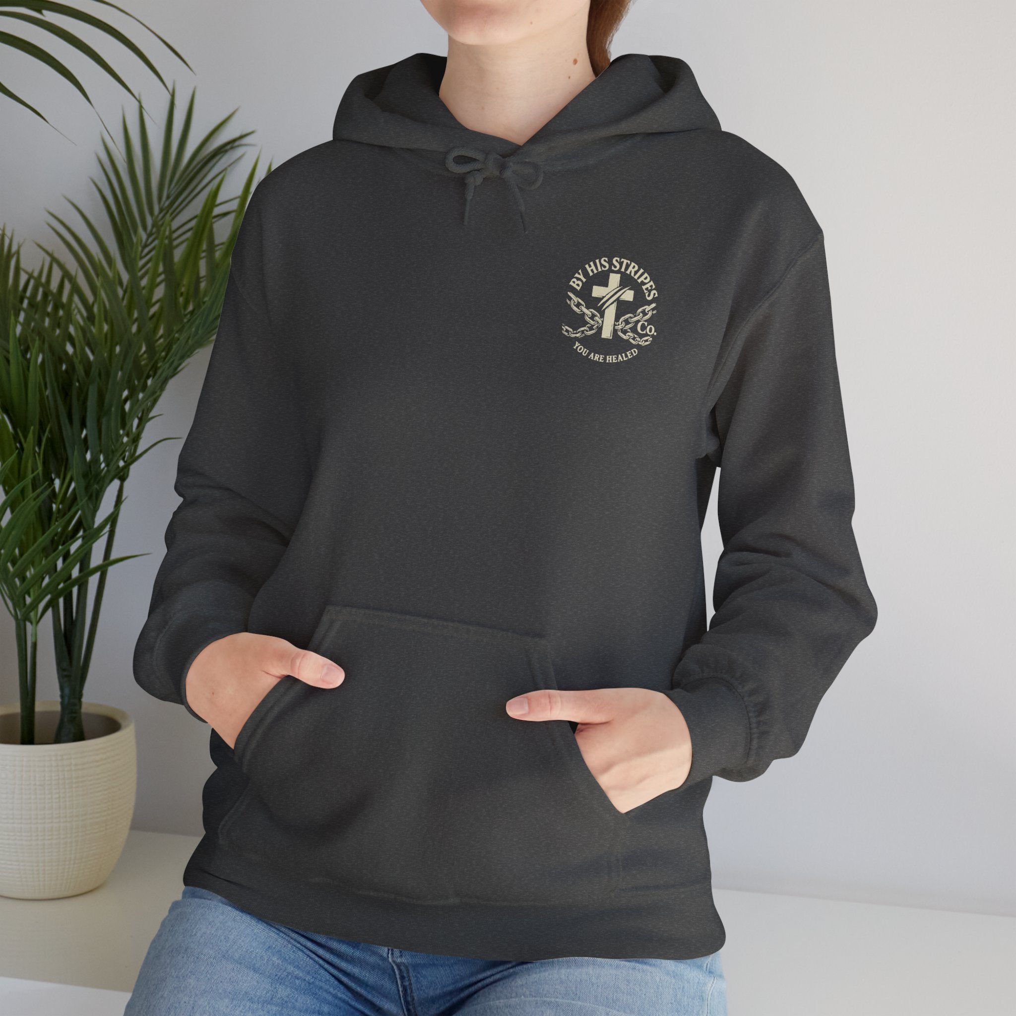 Adult Hoodie — "Walk in the Light" Christian Pullover (1 John 2:7–10)