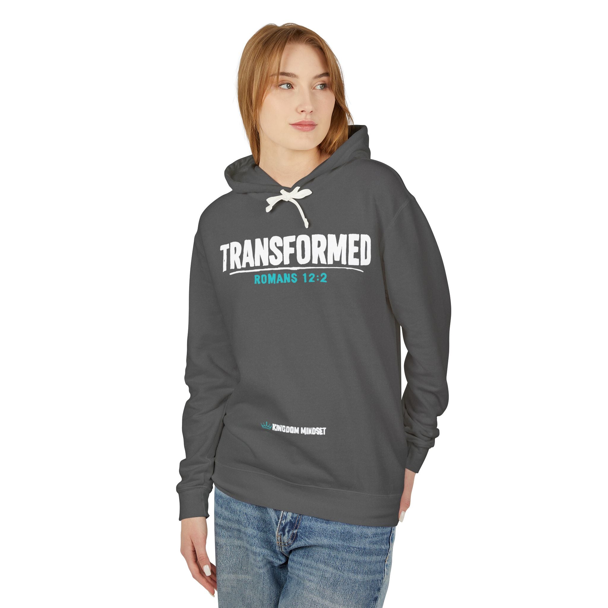 Transformed Romans 12:2 Hoodie — Do Not Conform Christian Pullover